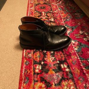 Pristine Allen Edmonds Black Leather Chukka - Size 15